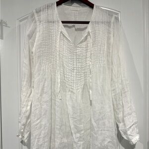 CP Shades White Tunic Top